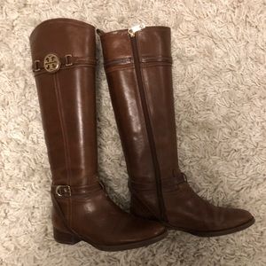 Tory Burch Calista Riding Boots Size 6